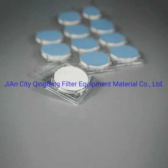 Membrana de filtro de micrón de nylon hidrófilo de 0.45um con tipo de disco de rollo