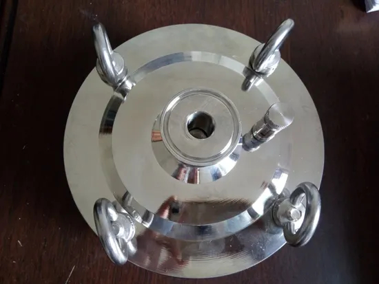 Alcivicura de filtro de membrana 316 y 304SS para filtración líquida
