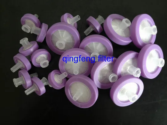 13 mm 0.22 micron PVDF Filtro de jeringa de proveedor de laboratorio