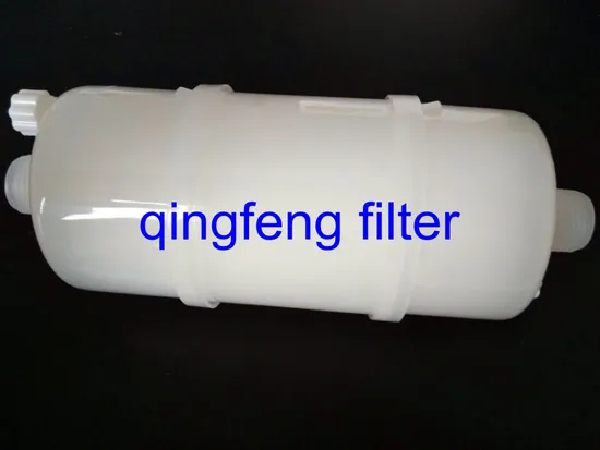 Filtro de líquido de cápsula de alta eficiencia 1/4 'NPT para filtración de vino