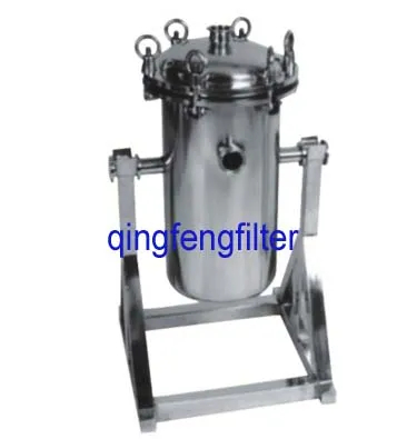 Alcibina de filtro de acero inoxidable 304 y 316 para filtración líquida