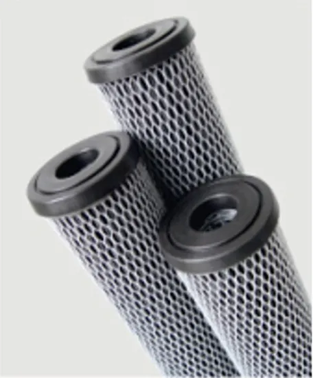 20 '' 5.0 Miron Los cartuchos de filtro de carbono activados para la filtración de decoloración del solvente orgánico