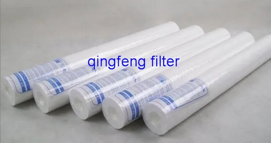 Filtro de sedimento de 5um 5um PP (PP Melt soplado) para el tratamiento de agua