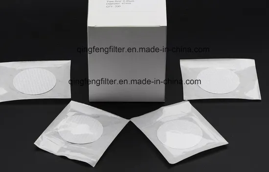 0.8um membrana del filtro de nitrato de celulosa (CN) con cuadrícula