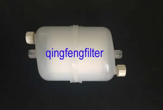 Medios de nylon hidrofílicos 2.5 ′ ′ 5 ′ ′ Filtro de cápsula PN desechable para filtración de tinta