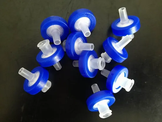 25 mm PES PVDF PTFE Nylon Ring Filter para uso de laboratorio