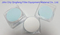 PTFE/PES/PES/PVDF/PP/GF esterilizado Filtro de membrana de membrana de membrana plana para la prueba de laboratorio