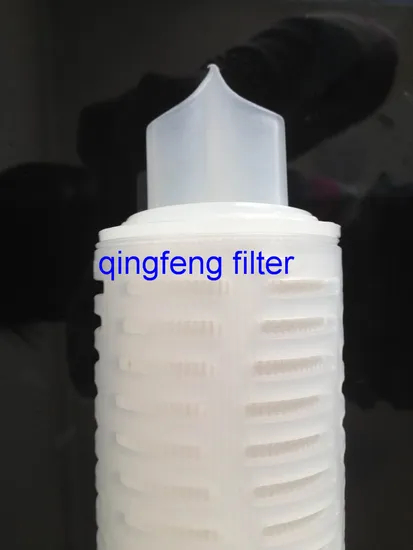 Cartuchos de filtro PVDF hidrófobos OEM para la filtración de aclaración de gas y líquido