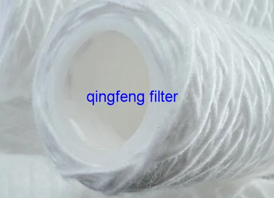 Herida de cuerda de hilo de 5um PP para cartucho de filtro de agua