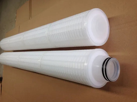 Cartuchos de filtro de grado absoluto de 0.2 micras de 0.2 micras con certificados para tratamiento de agua