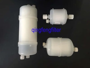 2.5 ′ ′ 5 pulgadas de filtro de cápsula PVDF con 1/2 ′ ′ 1/4 ′ ′ 1/8 ′ ′ ′ NPT NPT conexiones
