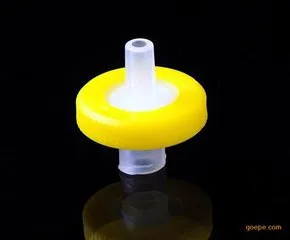 Análisis de membrana de PES hidrofílico de 25 mm 0.45 micras de filtro de jeringa estéril