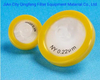 25 mm PTFE/PES/PVDF/Nylon/MCE/PTFE Filtro de jeringa para el filtro de jeringa de inyección desechable