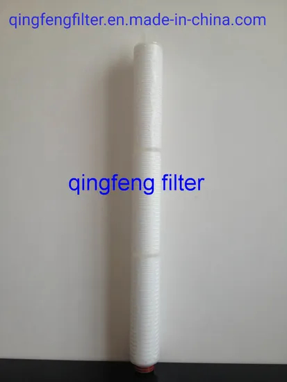 Filtración de agua Filtros de agua de polipropileno PP/PVDF/PTFE/PES/Nylon/Capleated Filter Cartucho para sistema RO