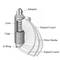 Nylon / Ptfe / PES / PP Sedimento Cartucho de filtro de agua de membrana plisado