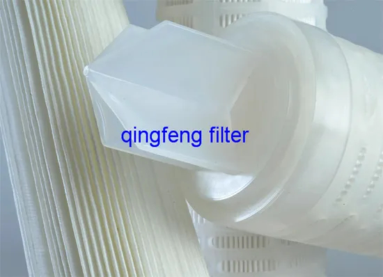 Filtro de membrana de PVDF hidrofóbico papel polivinilideno cartuchos de fluoruro para la filtración de gas en tanque de fermentación