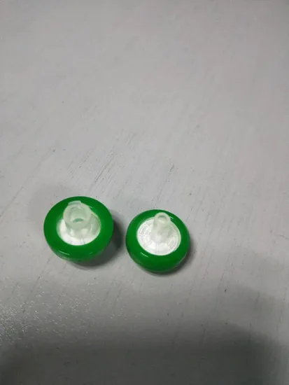 Filtros de jeringa para esteroides desinfección líquida semifinisada