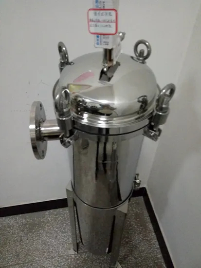 Alimentos Farmacéuticos GMP Grado de acero inoxidable Filtro de filtro de bolsas sanitarias