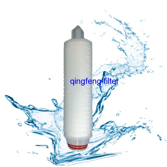Cartucho de filtro de membrana de 0.22/0.45 PES para filtración de agua ultra pura