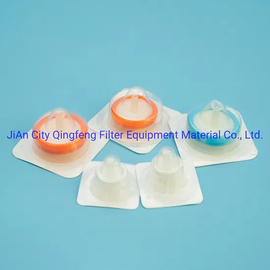 25 mm PES PVDF PTFE Nylon Ring Filter para uso de laboratorio
