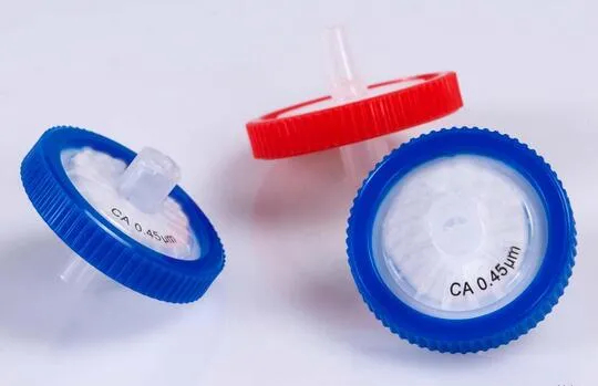 CA (acetato de celulosa) 25 mm 0.22um Filtro de jeringa estéril para suministro de uso de laboratorio