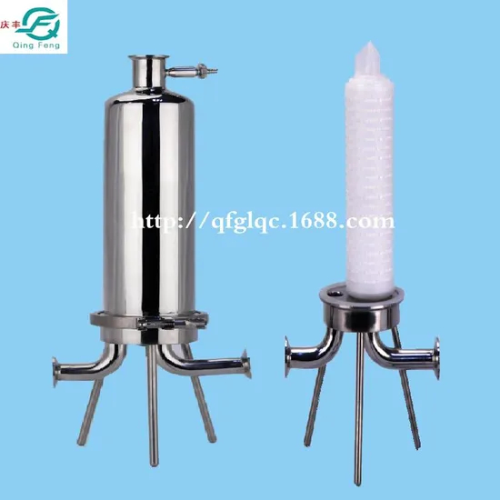 Alcicava de filtro de acero inoxidable con cartucho de filtro de 10 ', 20' para filtración de agua