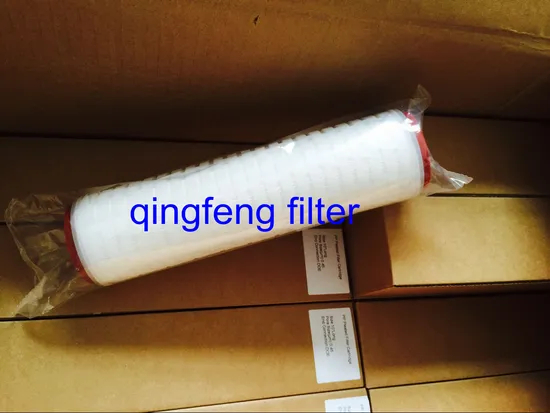 Cartucho de filtro plisado PTFE con membrana del filtro para la filtración de aire final