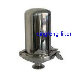 Alcicava de filtro de acero inoxidable con cartucho de filtro de 10 ', 20' para filtración de agua