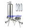 Alcibina de filtro de acero inoxidable 304 y 316 para filtración líquida