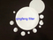 Membrana de filtro microporoso de nylon 6/66 para filtración líquida
