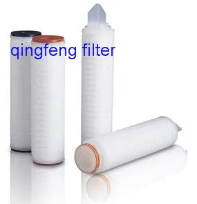 Cartucho de filtro de PVDF hidrófobo de 0.2 micras de 10 pulgadas para productos químicos