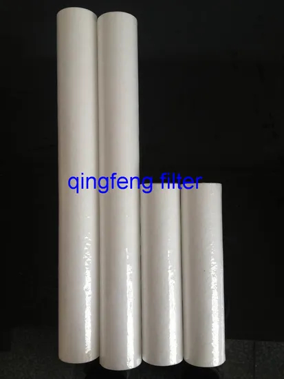 PP Yarn Melt Blete 0.1 Filtro de tratamiento de agua de sedimento de micras