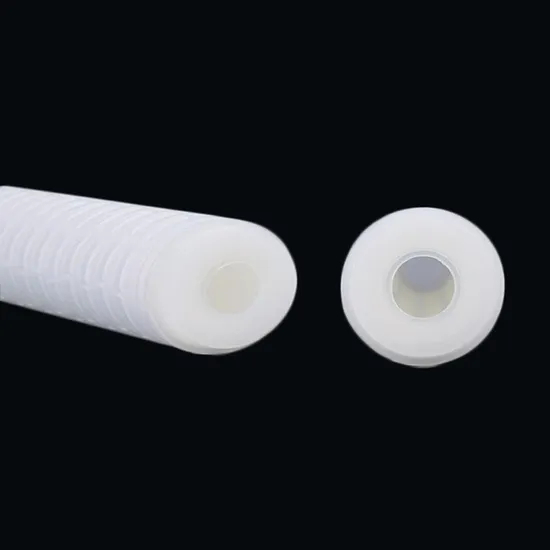 Micron PP/PES/PTFE/Nylon/PVDF Cartucho de filtro de pliegue Micropore para filtración de agua