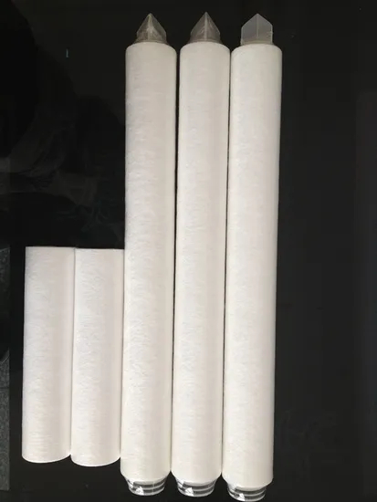 Cartucho de filtro hilado de 20 ′ ′ 5um, 10um, 25um pp para productos farmacéuticos