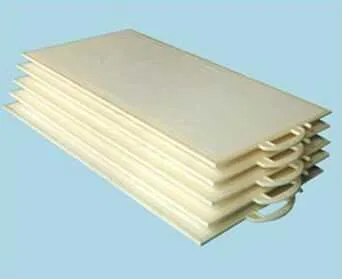 1750*490*7 mm PVDF/PES Módulo de hoja plana Membrana MBR para aguas residuales municipales