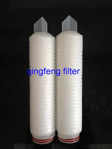 Cartucho de filtro plisado de 0.1-100 um micron PP para carcasa de filtro de acero inoxidable